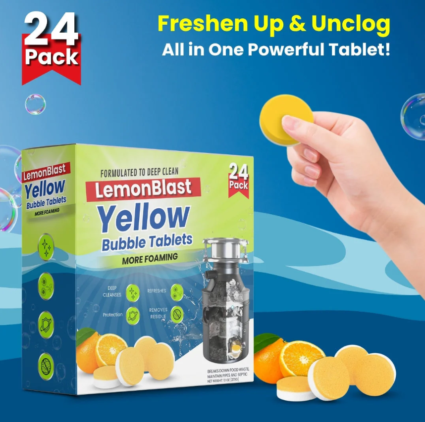 Foaming Drain Cleaning Tablet