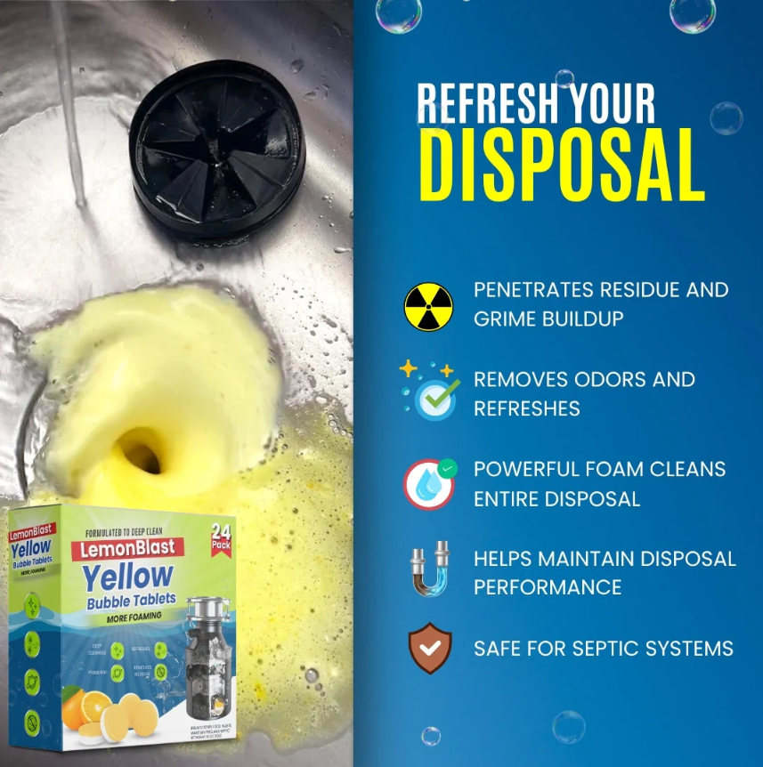 Foaming Drain Cleaning Tablet
