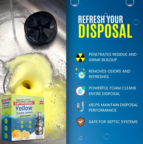 Foaming Drain Cleaning Tablet