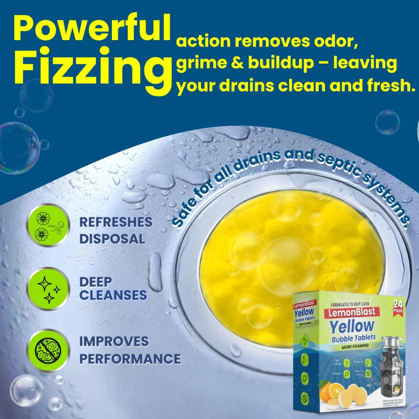 Foaming Drain Cleaning Tablet