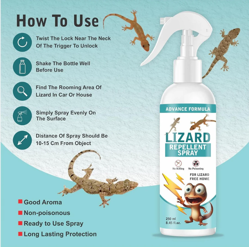 Liz Guard -Lizard Repellent Spray
